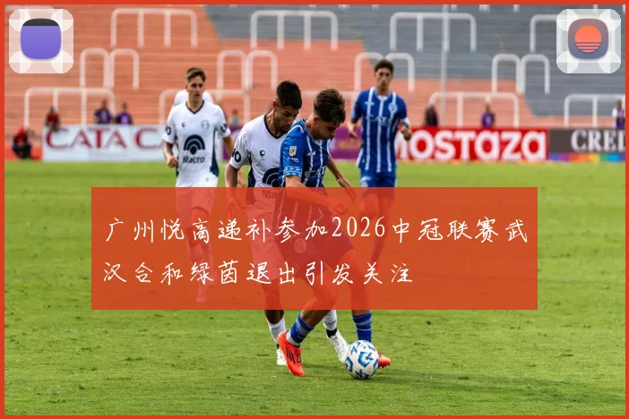 广州悦高递补参加2026中冠联赛武汉合和绿茵退出引发关注